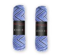 2-er Set Pro Lana Joker 8 color, 100% Baumwolle, 50g/85m LL, Topflappengarn, NS3,5-4,5 (533)