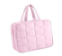 2 Ergonomische, Faltbare, schnell trocknende, mehrschichtige Aufbewahrungs Make up Tasche für Geschäftsreisen, hängende Reise Kulturtasche