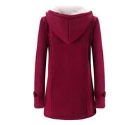 2 Euro Artikel, Black Friday, Warme Winterjacke Damen Gefüttert Frauen Warme Langarm Pullover Bluse Mit Kapuze Jacke Mantel Lange Oberbekleidung Mantel Damen Hochwertig, Damen Pullover Sale