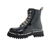 2Go Fashion Damen 8259-501 Mode-Stiefel, schwarz (Lack), 38 EU