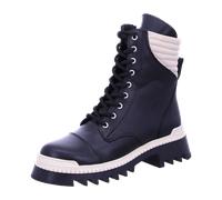 2Go Fashion Damen 8095-501 Mode-Stiefel, Schwarz/Beige, 37 EU