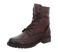 2 GO FASHION Damen Schnuer-Boot für Damen, braun, Größe 41 EU