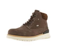 2 GO FASHION Damen Schnuer-Stiefelette für Herren, braun, Größe 46 EU