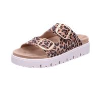 2 GO FASHION Plateau Pantoletten für Damen, braun, Größe 38 EU