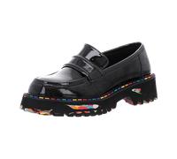 2Go Fashion Damen 8983-401 Penny Loafer, schwarz (Lack), 39 EU