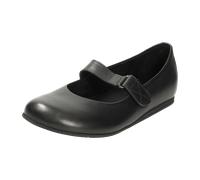 2 GO FASHION Riemchenballerinas für Damen, schwarz, Größe 39 EU