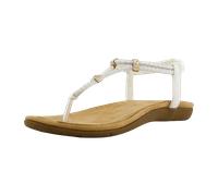 2 GO FASHION Sandale für Damen, weiß, Größe 40 EU