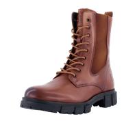 2 GO FASHION Schnürstiefeletten für Damen, braun, Größe 40 EU