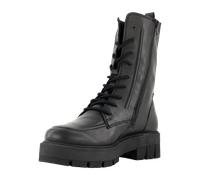2 GO FASHION Schnürstiefeletten für Damen, schwarz, Größe 38 EU