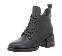 2 GO FASHION Schnürstiefeletten für Damen, schwarz, Größe 40 EU