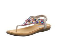 2Go Fashion Sandale 8018-832 Damen flach Gold Größe 38
