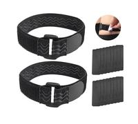 2 Hohe Stiefelriemen Mit Rutschfestem Silikon, Perfekt Für Hohe Stiefel, Wiederverwendbare Rutschfeste Elastische Riemen, Hohe Stiefelriemen, Und Wird Mit 16 Stück Klebebandaufklebern Geliefert