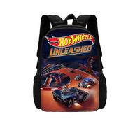(2) Hot Wheels Cars Kinder-Schulrucksack für Jungen und Mädchen, tolles Geschenk