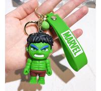 (2 Hulk) Avengers Schlüsselanhänger-Kollektion, süße und einzigartige Silikongeschenke