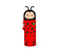 2-in-1-Federmäppchen aus Silikon - Ladybug „Get Lucky“