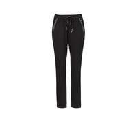 2-in-1-Hose GOLDNER "Elegante Joggpants SARA, hoher Bund", Damen, Gr. 42, N-Gr, schwarz, Obermaterial: 67% Viskose CV. 27% Polyamid PA. 6% Elasthan EL., normal, Hosen, Ohne (94334419-42) schwarz