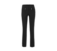 2-in-1-Hose GOLDNER "Kurzgröße Schlupfhose LOUISA mit Steppnähten", Damen, Gr. 19, K-Gr, schwarz, Obermaterial: 67% Baumwolle CO. 28% Polyamid PA. 5% Elasthan EL., Hosen, Ohne (49230611-19) schwarz