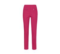 2-in-1-Hose GOLDNER "Kurzgröße Schlupfhose LOUISA mit Steppnähten", Damen, Gr. 22, K-Gr, pink, Obermaterial: 67% Baumwolle CO. 28% Polyamid PA. 5% Elasthan EL., Hosen, Ohne (77440145-22) pink