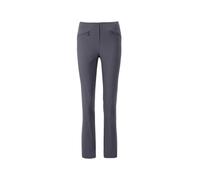 2-in-1-Hose GOLDNER "Wärmende Schlupfhose LOUISA in knitterarmer Ware", Damen, Gr. 54, N-Gr, grau (graphit), Obermaterial: 76% Viskose CV. 21% Polyamid PA. 3% Elasthan EL., Hosen (98903550-54) graphit