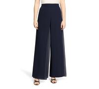 2-in-1-Hose VERA MONT "Damen im Layer Look", Damen, Gr. 42, Normalgrößen, night sky, Chiffon, Obermaterial: 100% Polyester, gerade lang, Hosen (53409050-42) night sky