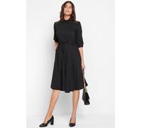 Hemdblusenkleid mit Spitze und Bindeband 54