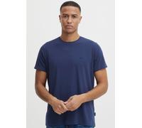 Blend Herren T‑Shirt BHDinton – Crew Rundhals, Bruststickerei, Baumwolle – Dress Blues Größe S