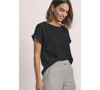2-in-1 Shirt aus Chiffon mit Boat Neck