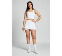 2-in-1 Sport Crop Top mit Bustier, weiß 158
