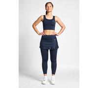 2-in-1 Tennisrock mit langer Leggings / Skapri, navy blau 158