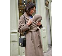 2-in-1-Tragemantel aus Wollmix Schwangerschaft & Stillzeit ENVIE DE FRAISE braun Gr. 46