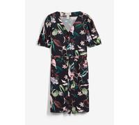 2-in-1 Umstands- und Stillblusenkleid aus fließender Viskose 52