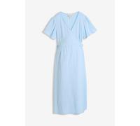 2-in-1 Umstands- und Stillkleid aus Baumwoll-Musselin 38
