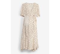 2-in-1 Umstands- und Stillkleid aus leichtem Viskose- Crepe 50