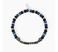 2 Jewels Armband Herren 232565 Edelstahl, Lapis, Türkis, Achat