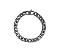 2 Jewels Armband Herren Panzer 232203 Edelstahl, PVD Beschichtung Schwarz