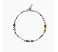 2 Jewels Armband Venezianer 232633 Edelstahl, Tigerauge