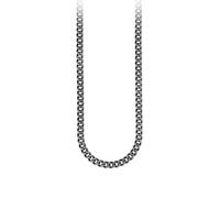 2 Jewels Halskette Herren Panzer 251725 Edelstahl, PVD Beschichtung Schwarz