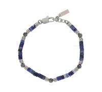 2 Jewels Herren Armband Edelstahl mit Sodalith und Achat 232459