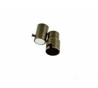 2 Magnetverschlüsse aus Messing in antik bronze
