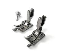 2 Nähfuß mit rechter und linker Führung für Juki DDL-8700 Brother B705 Singer 191D++ (1,6 mm)
