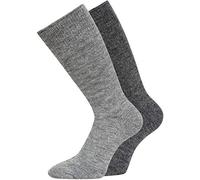 2 Paar Alpaka Thermosocken Damen und Herren Socken Alpakawolle warme Wollsocken Wintersocken Kuschelsocken warm flauschige Socken Dicke Socken 35-38, 39-42, 43-46 und 47-50