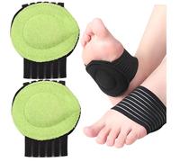 2 Paar Arch Support Einlegesohlen Plattfuß Einlagen,flache Fußgewölbe-Unterstützung für Plantarfasziitis Frauen oder Männer lindert Schmerzen und reduziert den Druck Orthopädische Gel Pad Stütze