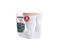 2 Paar extra breite Socken fur geschwollene Fusse, Diabetikersocken fur Manner, rutschfeste Diabetikersocken, Diabetikersocken fur Frauen, Kranken