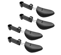 2 Paar Kunststoff Verstellbare Länge Damen Schuhspanner Schuhdehner-Organisatoren Praktischer Schuhformhalter mit Zugfederspirale für die meisten Schuhe