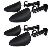 2 Paar Kunststoff Verstellbare Länge Herren Schuhspanner Schuhdehner-Organisatoren Praktischer Schuhformhalter mit Zugfederspirale für die meisten Schuhe