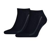 2 Paar Levis Unisex Socken 168SF Low Cut Sneakersocken Kurzsocken, Farbe:321 - navy, Socken & Strümpfe:39-42