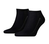 2 Paar Levis Unisex Socken 168SF Low Cut Sneakersocken Kurzsocken, Farbe:884 - jet black, Socken & Strümpfe:35-38