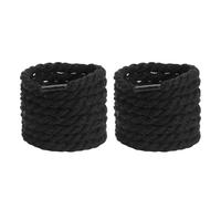 2 Paar runde Schnürsenkel mit verdicktem Seil, 120 cm Länge, geflochtene, gedrehte Seil-Schuhschnüre, Ersatz-Schnürsenkel für den täglichen Gebrauch