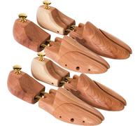 2 Paar Schuhspanner aus Zedernholz - 39-41