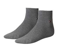 Tommy Hilfiger Herren Th Mens Quarter 2p Socken, 758 - Middle Grey Mélange, 39-42 EU